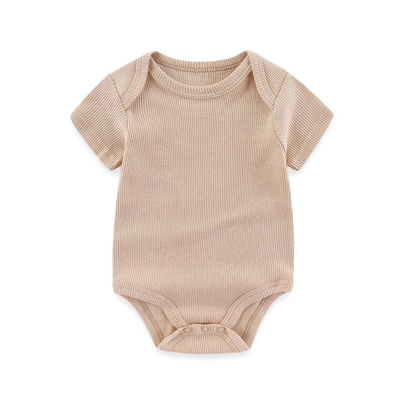 Tone Short-Sleeved Bodysuits for Newborns Baby Boys and Girls 0-3