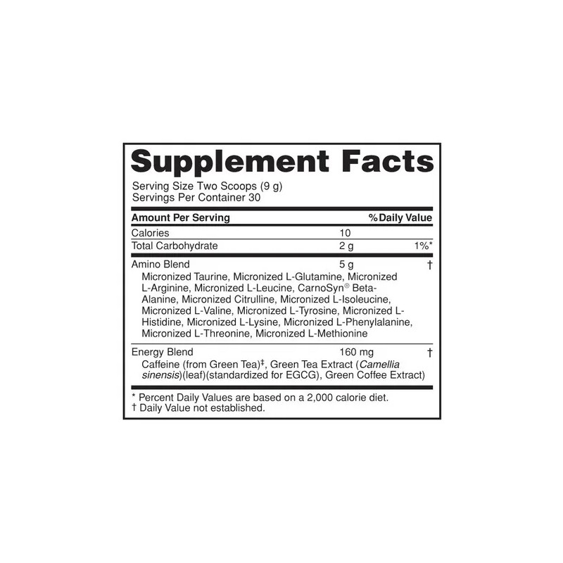 On Essential Amino Energy 10.6oz Sabor Frutas mixtas