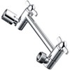 BRIGHT SHOWERS Brass Shower Arm Extender for Rain and Handheld