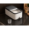 Large Capacity Sealed Rice Storage Container with Measuring Cup –