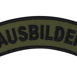 Tactical Morale Patch for Sewing/Ironing | Military Patch with Embroidery German Army Iron-On Patch Bundeswehr Applique Uniform/Jacket/Waistcoat/Jeans | 70 x 20 mm