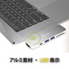 j5create USB-C 7 in 1 Mini Docking Station, Multi Hub,