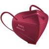 HUHETA KN95 Face Mask, 30 Pack Individually Wrapped, 5-Ply Breathable