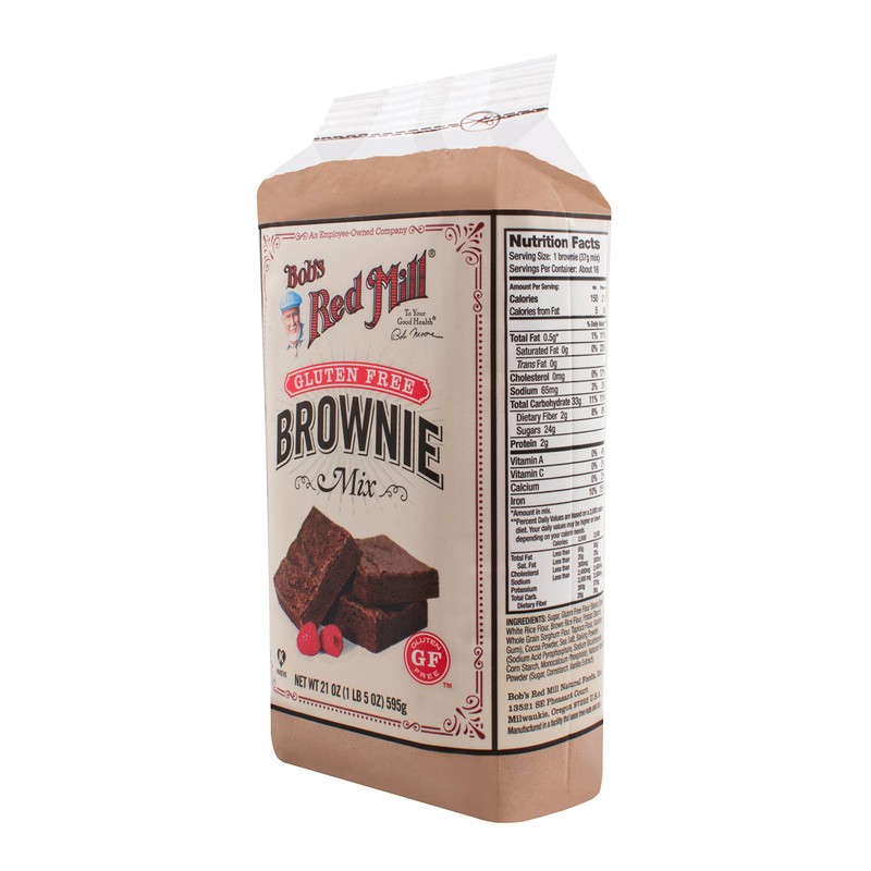 Bob's Red Mill Gluten Free Brownie Mix, 21 Oz (4