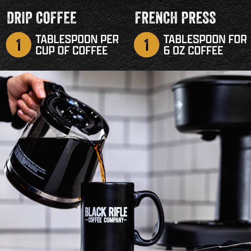 Black Rifle Coffee Company Whole Bean Medium Roast - Roasted