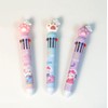 Clapoyis 3pcs 10 Colors Ballpoint Pen 0.5mm Animal Cat