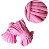 Fayemint Pack of 2 Soft Cotton Rope, Pink, Cord Cotton