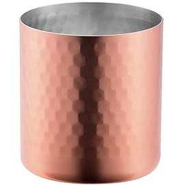 Hashimoto Metal Tumbler, 10.1 fl oz (300 ml), Hammered Mat, Pure Copper, Made in Japan