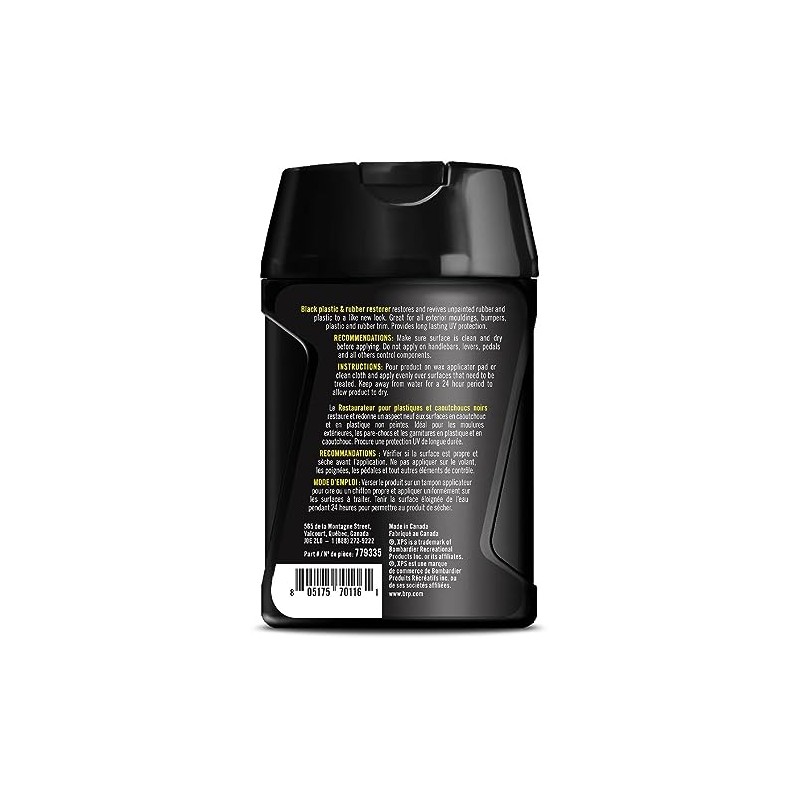 Can-Am New OEM Black Plastic & Rubber Restorer Long Lasting