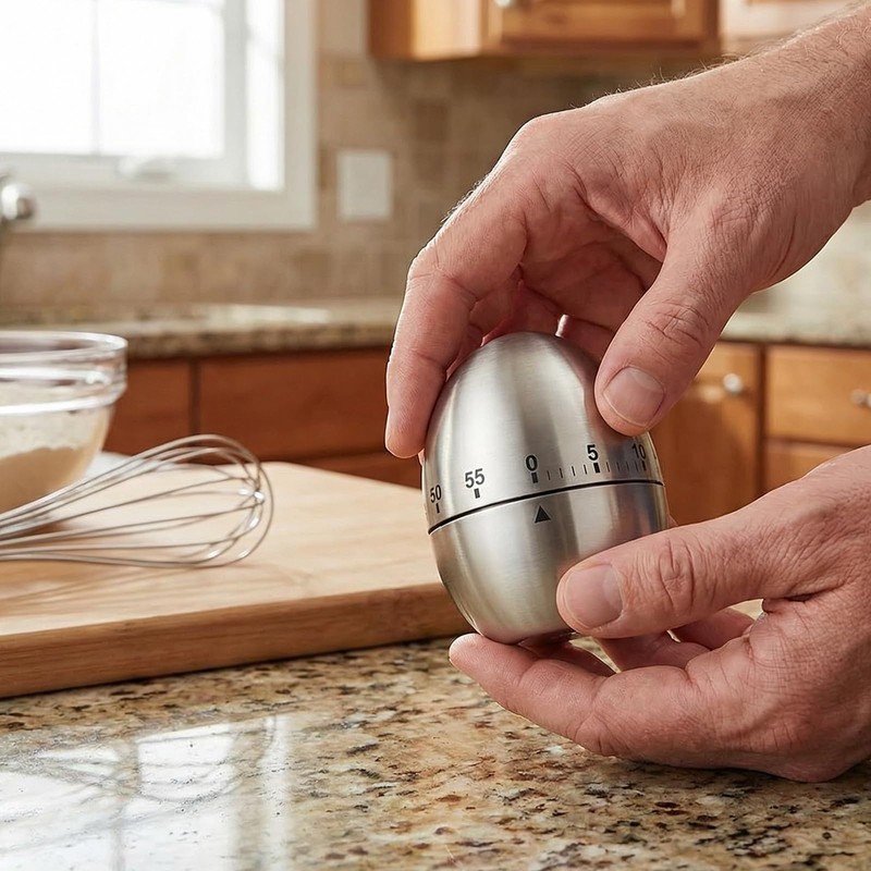 ChAusa 60 Minutes Egg Timers for Boiling Eggs, Cooking Timers