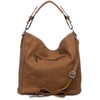 Caspar Women's TS917 Handbag - Brown -