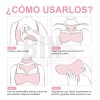 Parche de Silicona Anti Arrugas Cuello y Pecho Día/Noche Reutilizable