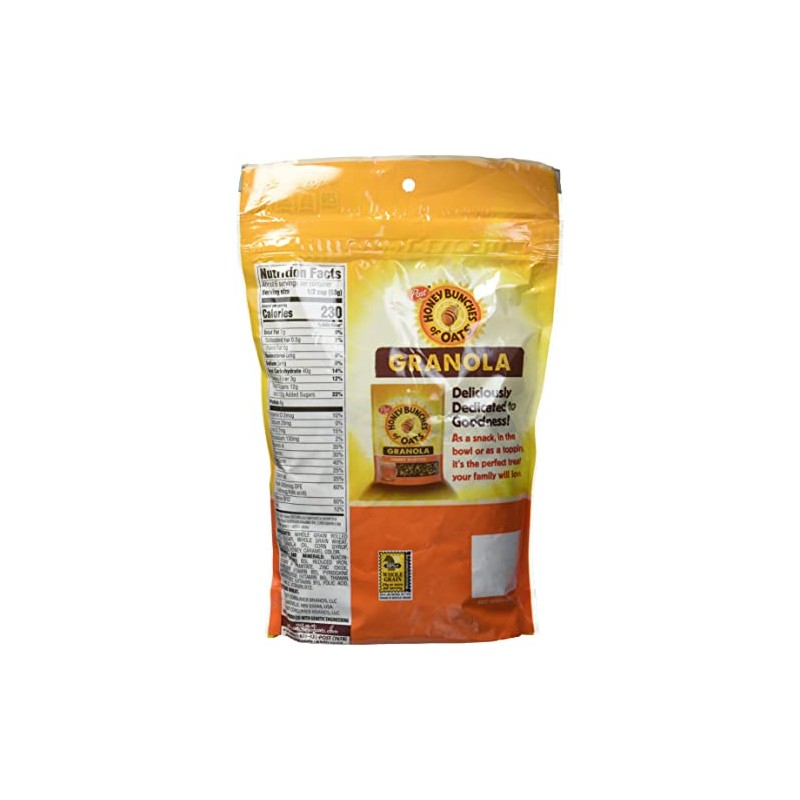 Honey Bunches of Oats Honey Roasted Granola Cereal and Snack,