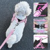 Feycig Dog Harness for Small Dogs, Anti-Pull Adjustable Reflective Harness,