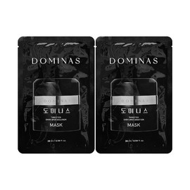 TG Dominas Mask Brightening Mask Pack 28ml x 2 sheets / TG 도미나스 마스크 브라이트닝 마스크팩 28ml x 2매