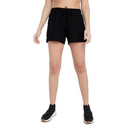Champion Women's Shorts, Lightweight Lounge, Soft Jersey Comfortable Shorts for Women (Plus, Black, 3X