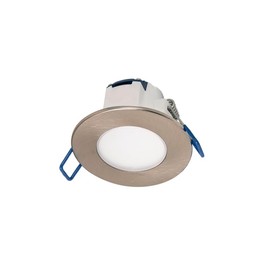OVIA Scolmore Click Inceptor Pico IP65 Dimmable LED Downlight 2700K Satin Chrome