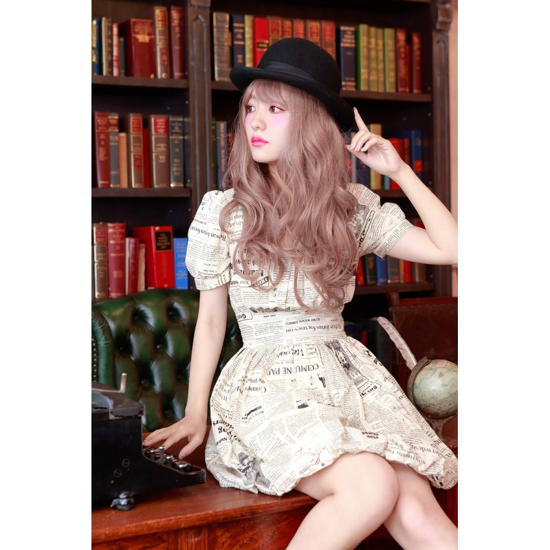 Priscilla CTA-100 All Color Wig, Whipped Curl, Long, Heat Resistant,