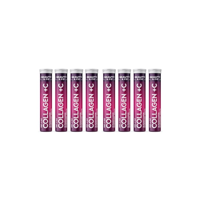 Collagen Effervescent - Marine Collagen & Vitamin C Supplement -