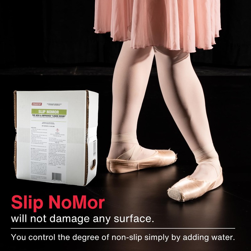 Stagestep Slip NoMor Floor Solution, 1 Gallon, Concentrated Non Slip