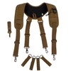 MELOTOUGH Metal Hook Tactical Suspenders for Duty Military Belt Harness