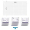 Reverseclock Extra Large 23 X 12 Inch Disposable Compressed Towel,