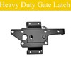 NIDAYE Self-Locking Gate Latch - Post Mount Automatic Gravity Lever