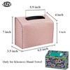 LIZIMANDU Leather Cover for Disposable Paper Hand Towel Box, Compatible