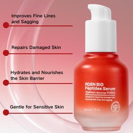 PDRN Peptide Serum With Salmon DNA PDRN, Anti-Aging PDRN Serum, Hydrating, Moisturizing, Firming, Uneven Skin Tone, Korean Skincare