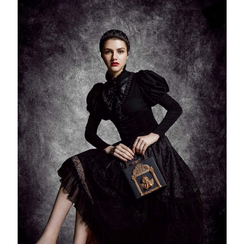 Econious Gradient Grey Portrait Backdrop - 1.5x2.2m Studio Props Photo