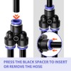Bwintech Pack of 12 4 mm 3 Way Y Splitter,