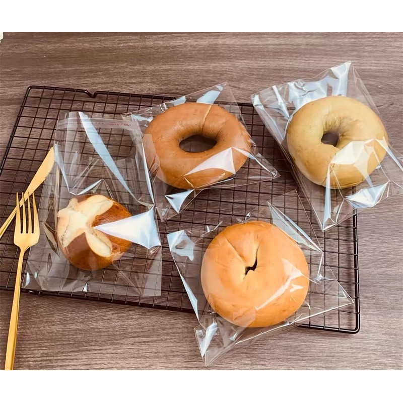 Clear Resealable Cello/Cellophane Bags Good for Bakery, Candle, Soap, Cookie