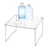 InterDesign iDesign Bath Stacking Small Clear/Satin Shelf