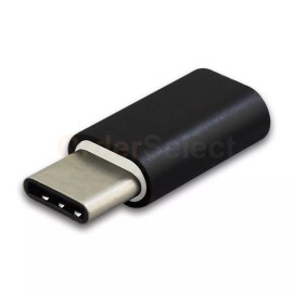 Universal 2X Micro USB Female to USB Type-C Male OTG Adapter for Android Cell Phone