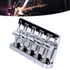 Electric Bass Bridge 5 String Bass Saddle Bridge Thickened Tailpiece