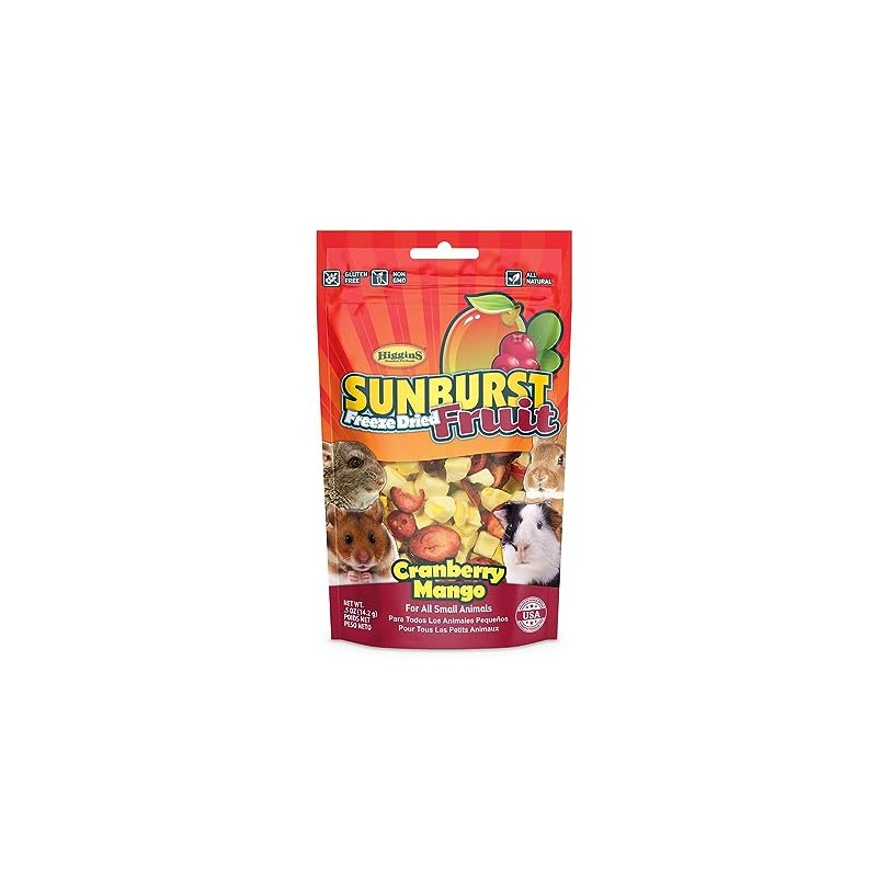 Higgins Group Sunburst Freeze Dried Fruit Cranberry Mango 0.5 Ounces