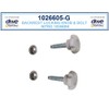 Replacement Parts for Drive Nitro Rollator, 10266 (5.Gray Backrest Knob