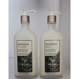 Aroma Renewing Forest Moisturizing Body Lotion with Essential Oils, Shea Butter and Vitamin E, 6.5 fl oz, 2-Pack