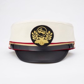 Kids Railroad Hat White (Driver, Carpet, Station Worker)