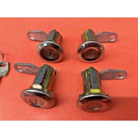 PSC 1980-1991 FORD ECONOLINE E-150 E-250 DOOR LOCK CYLINDER SET 2 KEYS NEW DLS215