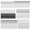 Pleafind 72-Pieces Silverware Set for 12, Flatware Set with Steak