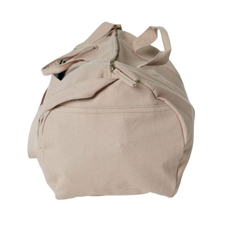 Terra Thread Organic Cotton Bumi Duffle Bag, Charcoal Grey