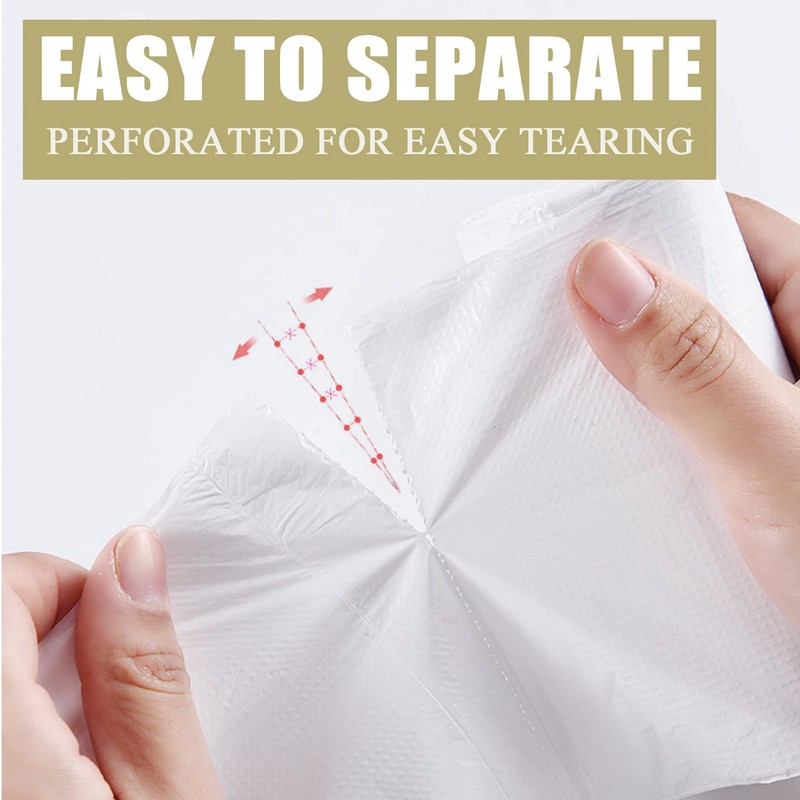 Small Trash Bags 4 Gallon - 100 Count 4 Gallon