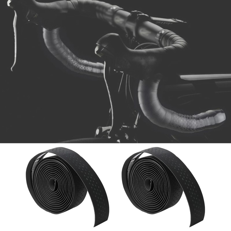 Anti skid PU Road Bike Handlebar Tapes Soft Breathable Mountain