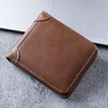 Wallet for Men - Men's PU Leather Wallet with ID