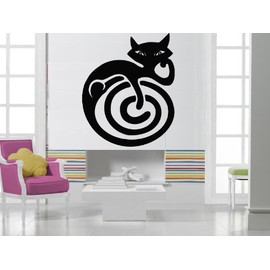 Wall Stickers Vinyl Decal Cat Kitten Pet Labyrinth ig316