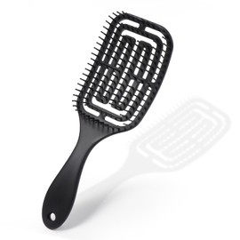 Oderra Hair Brush, Hair Brush Without Pulling for Dry or Wet Hair, Ergonomic Curly Hair Brush for All Hair Types, Suitable for Men and Women