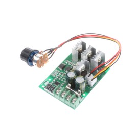 NOYITO PWM DC Motor Governor Controller 30A Max DC6-60V 12V 24V 36V 48V Brush DC Motor Controller Digital Display 0-100% Speed Regulation (30A Digital Display)