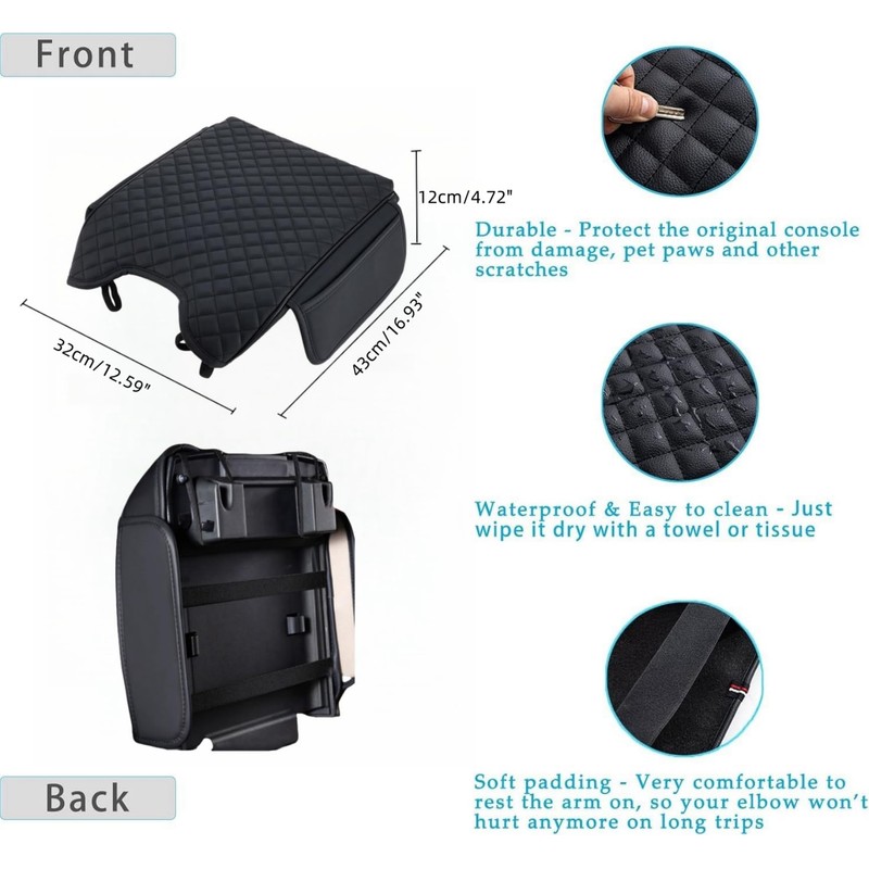 ST SoleMe.Tc Custom Compatible with 2015-2020 Ford F150 Center Console