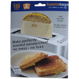 Reusable 100 use toastabags Gold Twin Pack